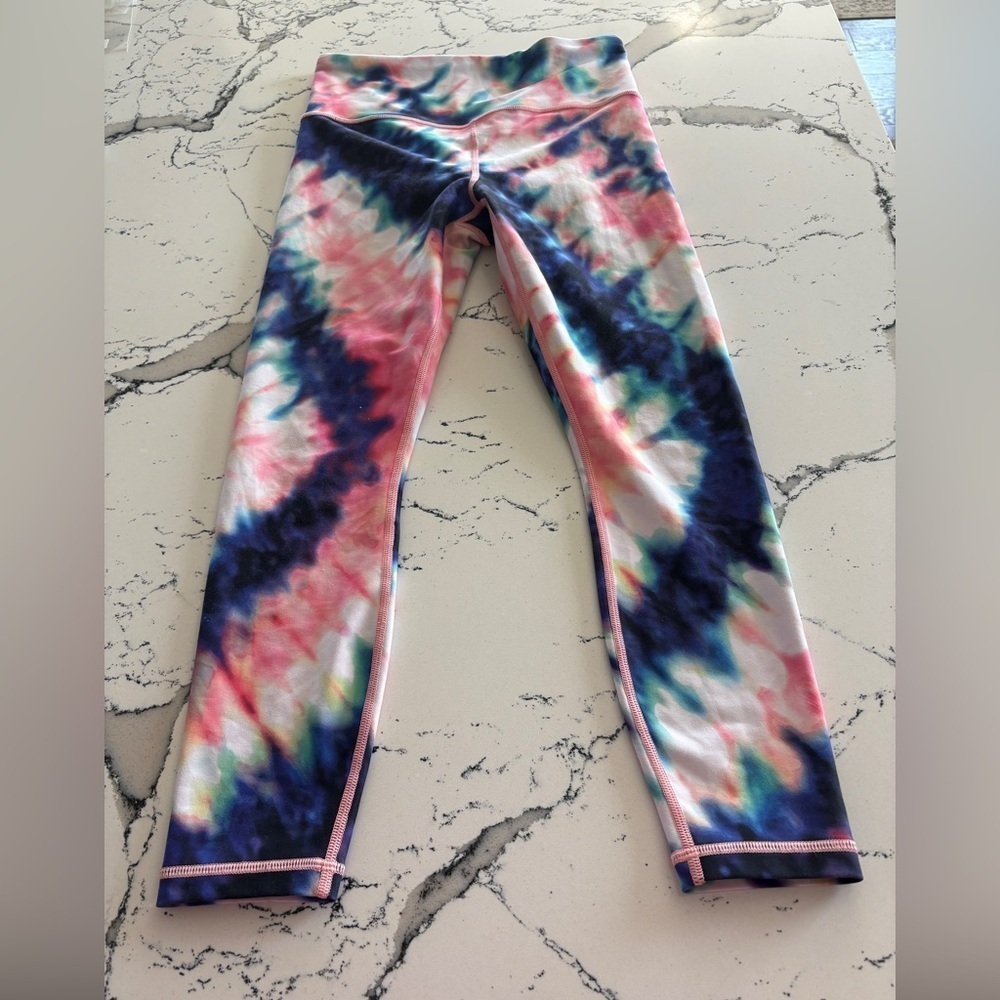Athleta Elation Tie Dye 7/8 Tight Size S